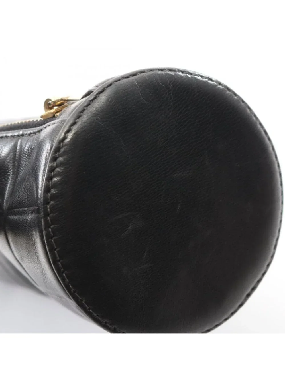 Chanel Pouch Cho Edge coating Black Lambskin